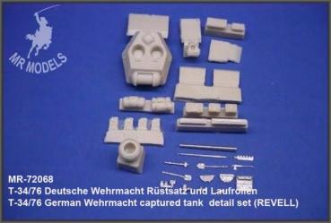 GMR-72068 T-34/76 Deutsche Wehrmacht Rüstsatz und Laufrollen